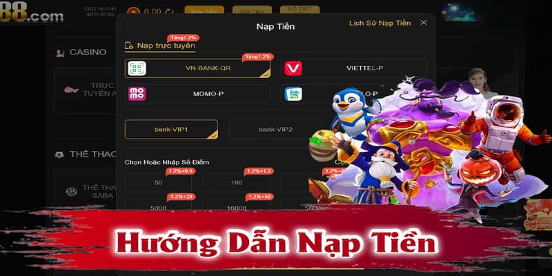 Hướng dẫn chi tiết cách nạp tiền N88
