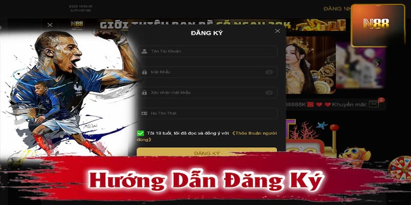 Hướng dẫn đăng ký N88 chi tiết